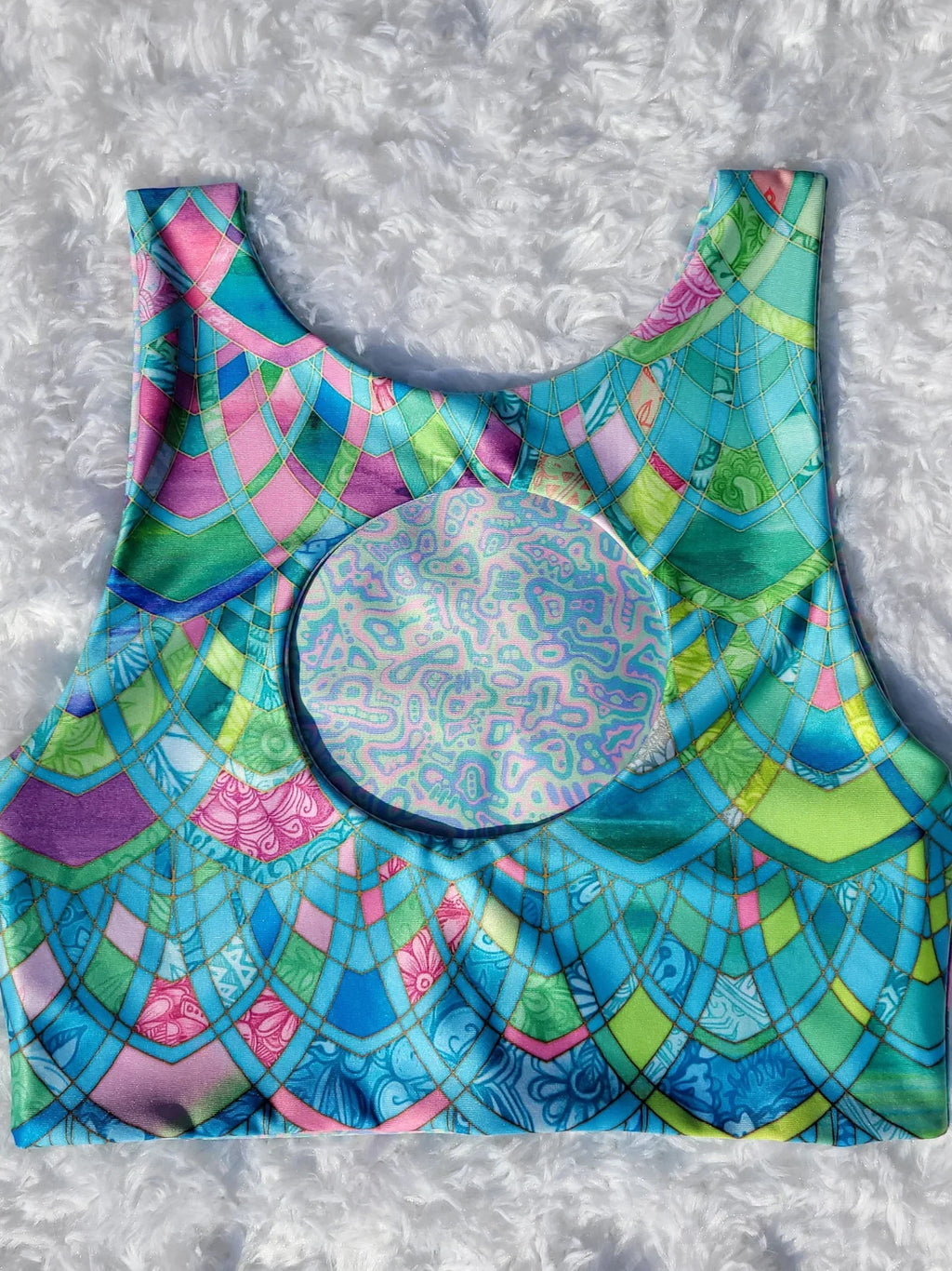 Reversible Keyhole Crop Top