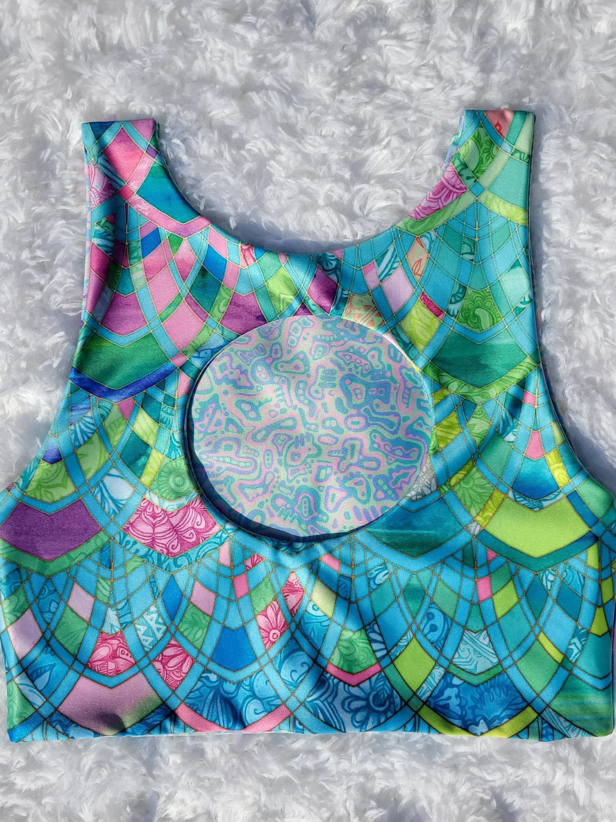 Reversible Keyhole Crop Top