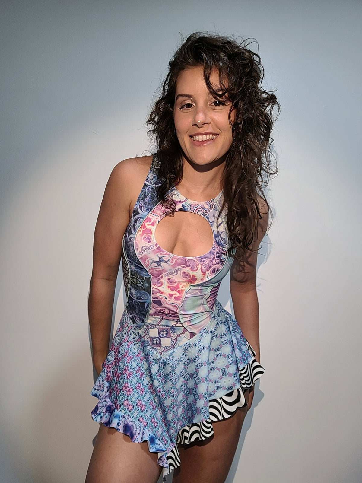 Keyhole Pixie Dress