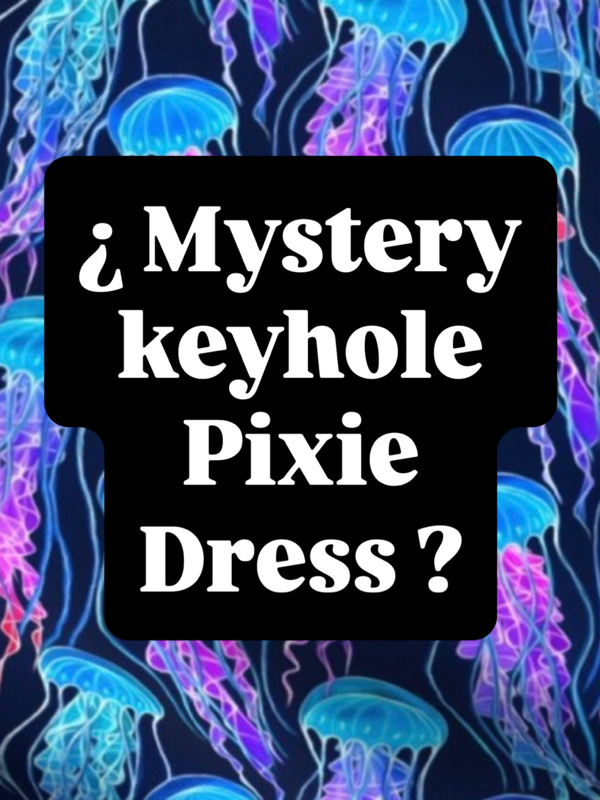 Mystery Keyhole Pixie Dress