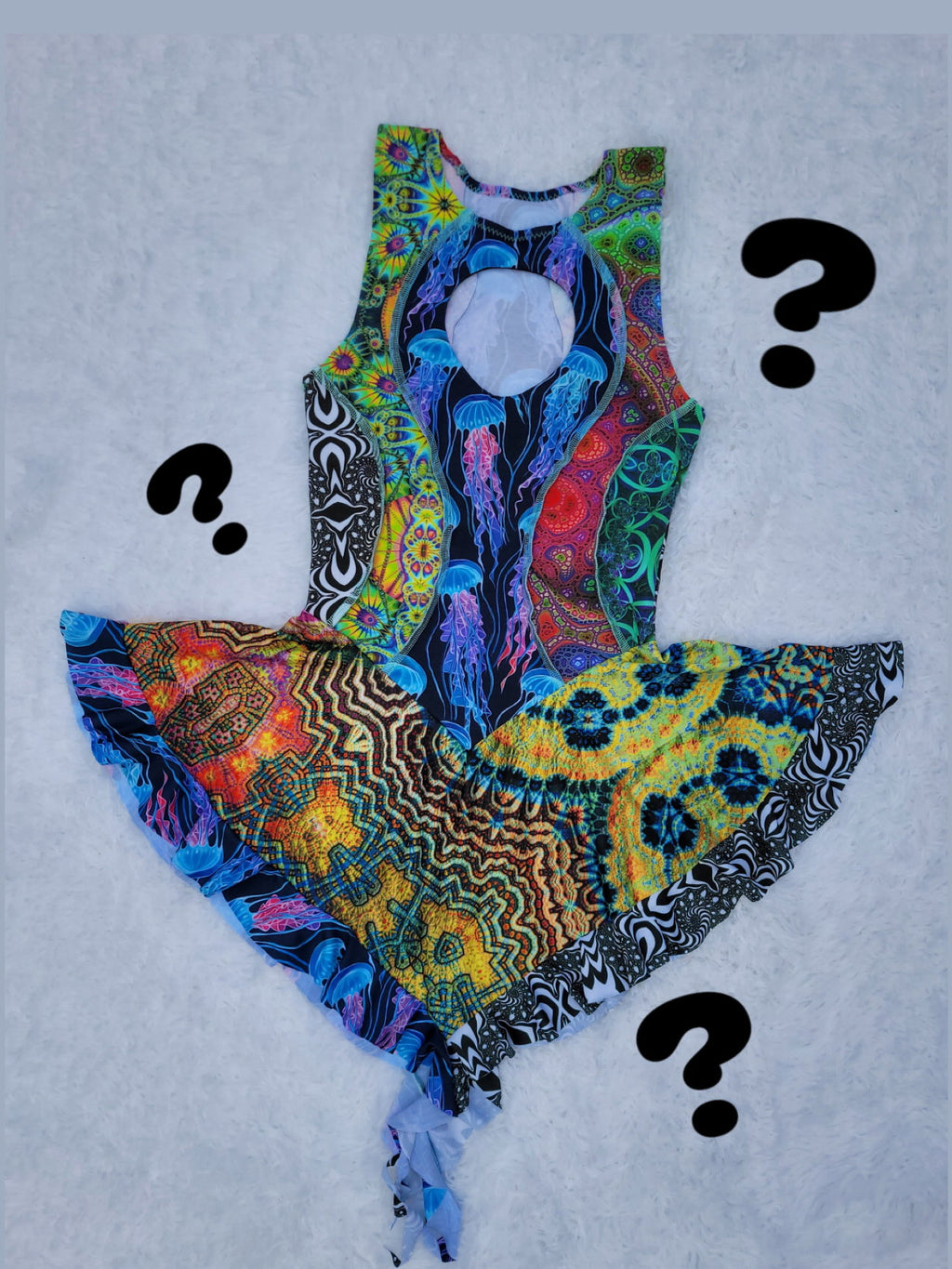 Mystery Keyhole Pixie Dress