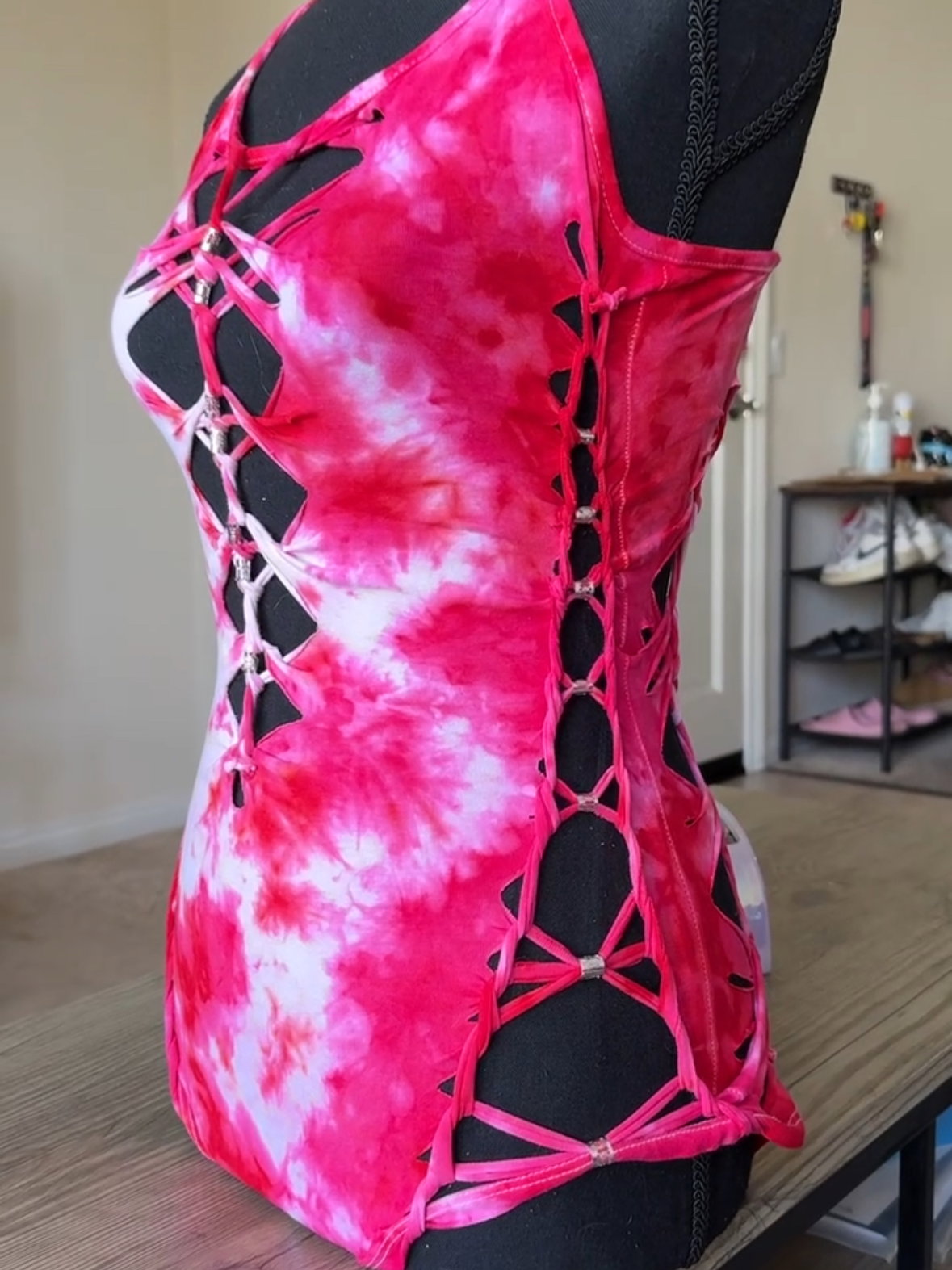 Love Drop Slitweave Romper