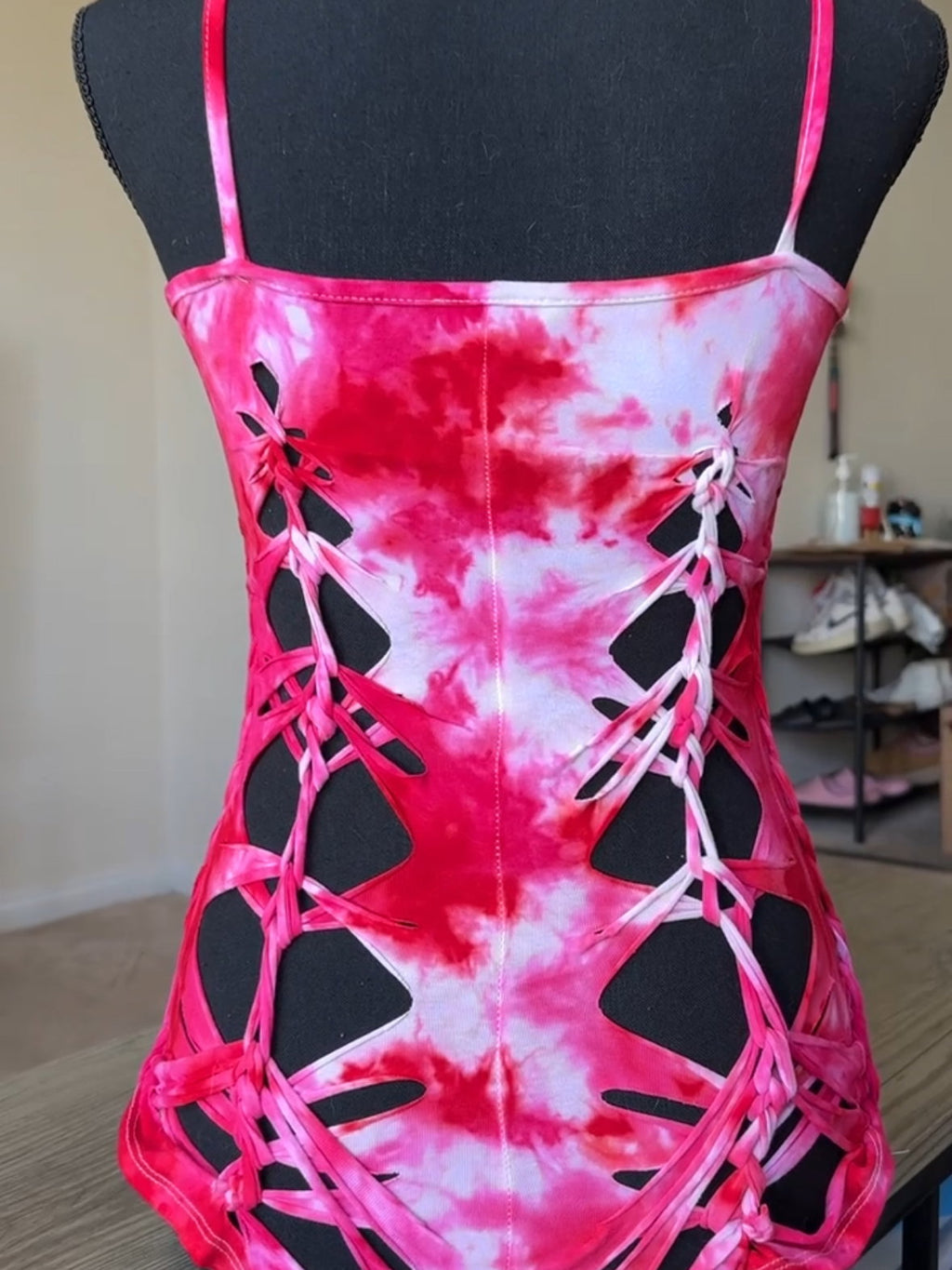 Love Drop Slitweave Romper