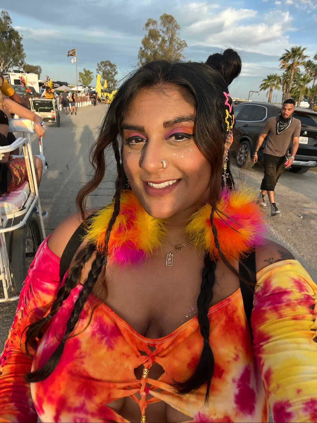 Fluff Earrings