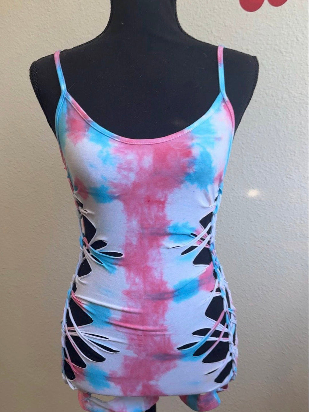 Bubblegum Pop Slitweave Romper
