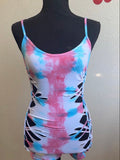 Bubblegum Pop Slitweave Romper