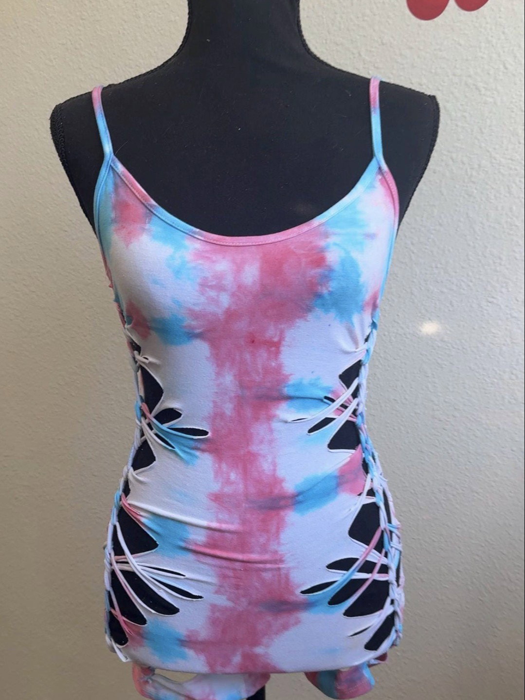 Bubblegum Pop Slitweave Romper