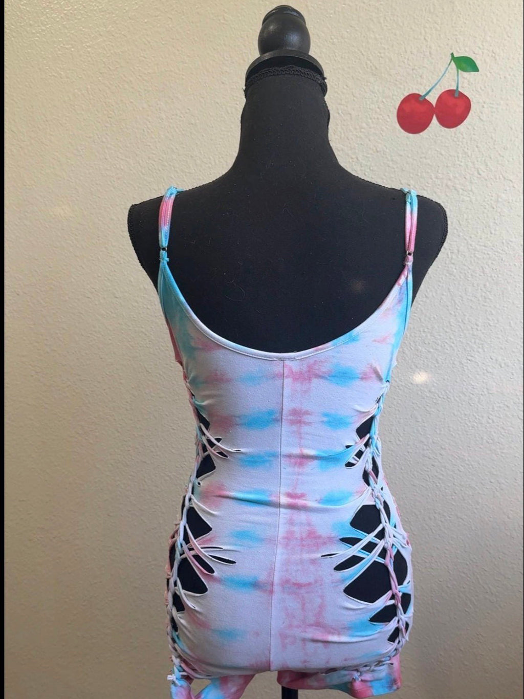 Bubblegum Pop Slitweave Romper