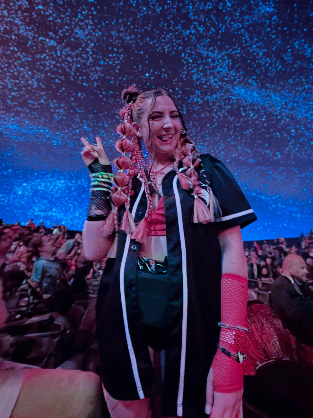 Embers - Ponytail Festival Rave Braids
