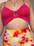 Slitweave Crop Tank