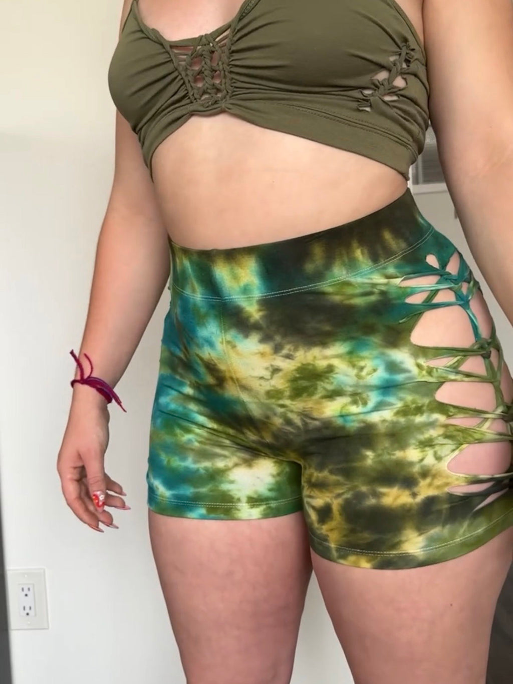 Eat Your Greens Slitweave Shorts