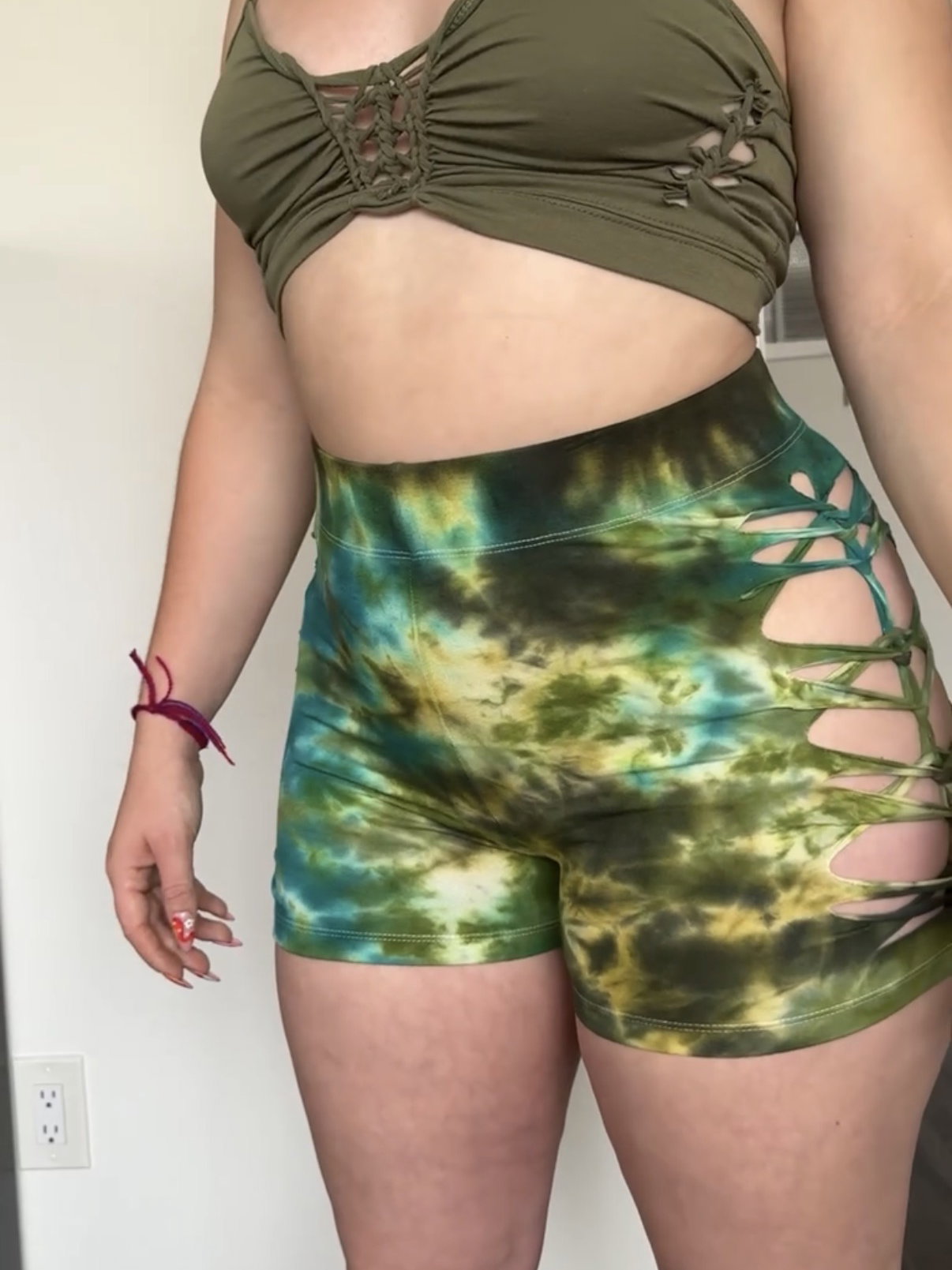 Eat Your Greens Slitweave Shorts
