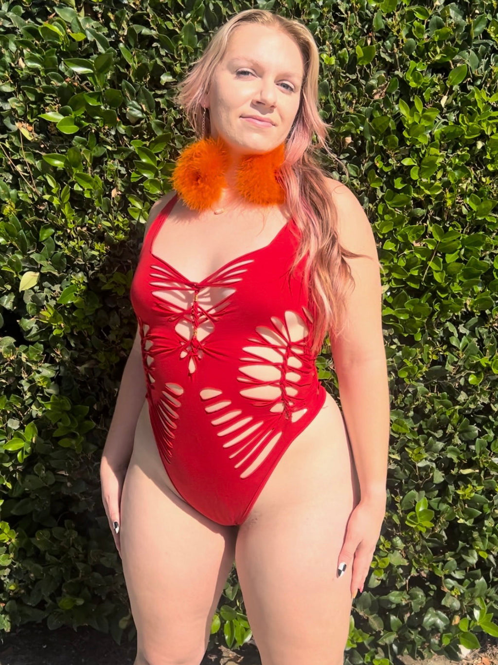 Rave Blaze Slitweave Bodysuit