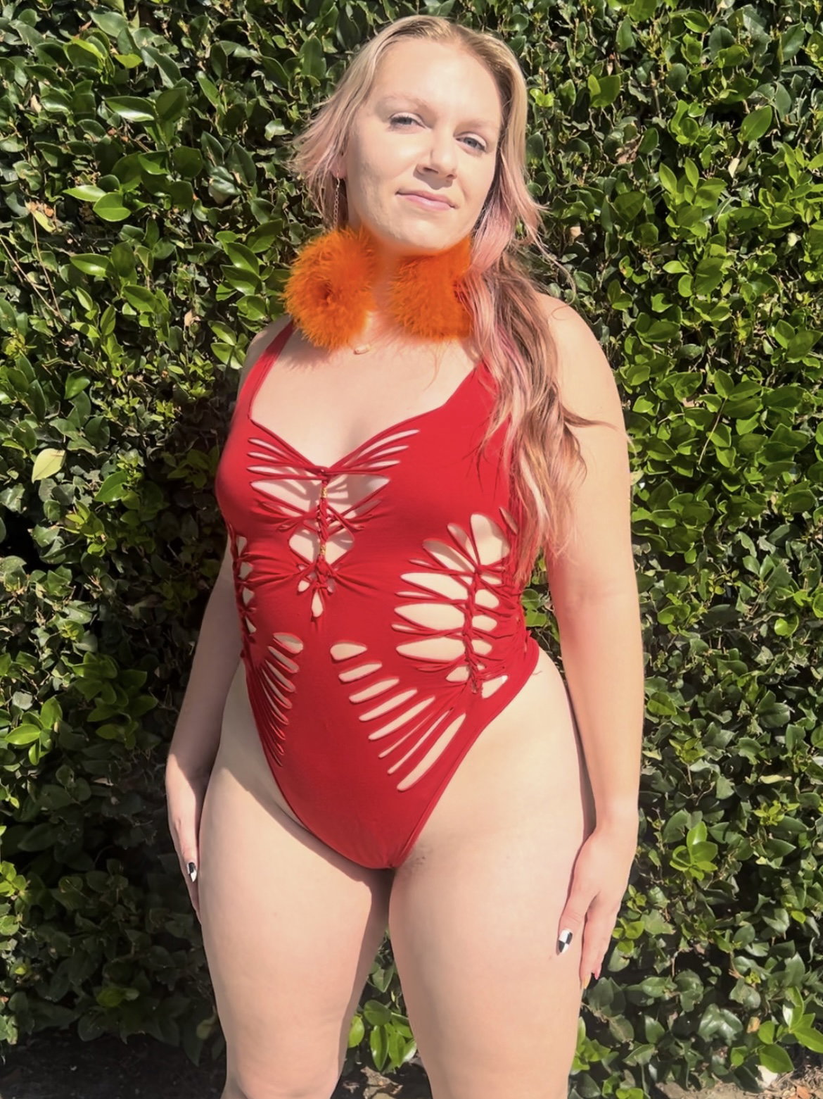 Rave Blaze Slitweave Bodysuit