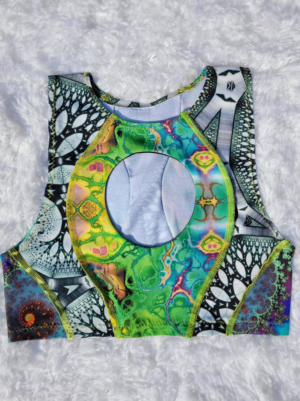 Keyhole Crop Top