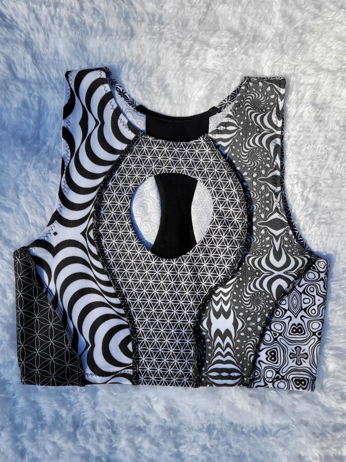 Keyhole Crop Top