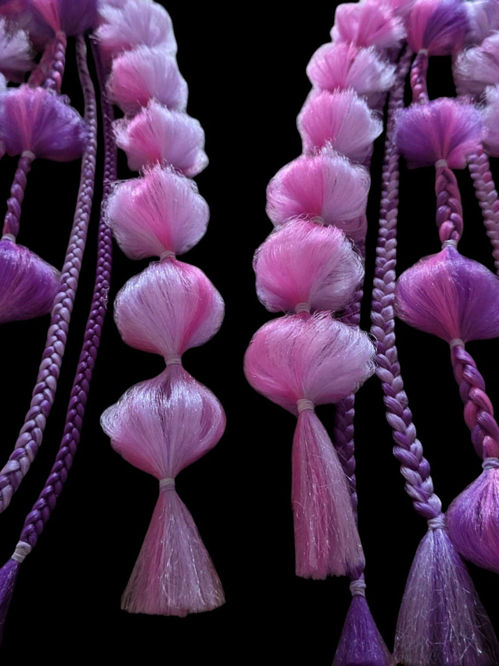 Twilight (GLOW) - Ponytail Festival Rave Braids