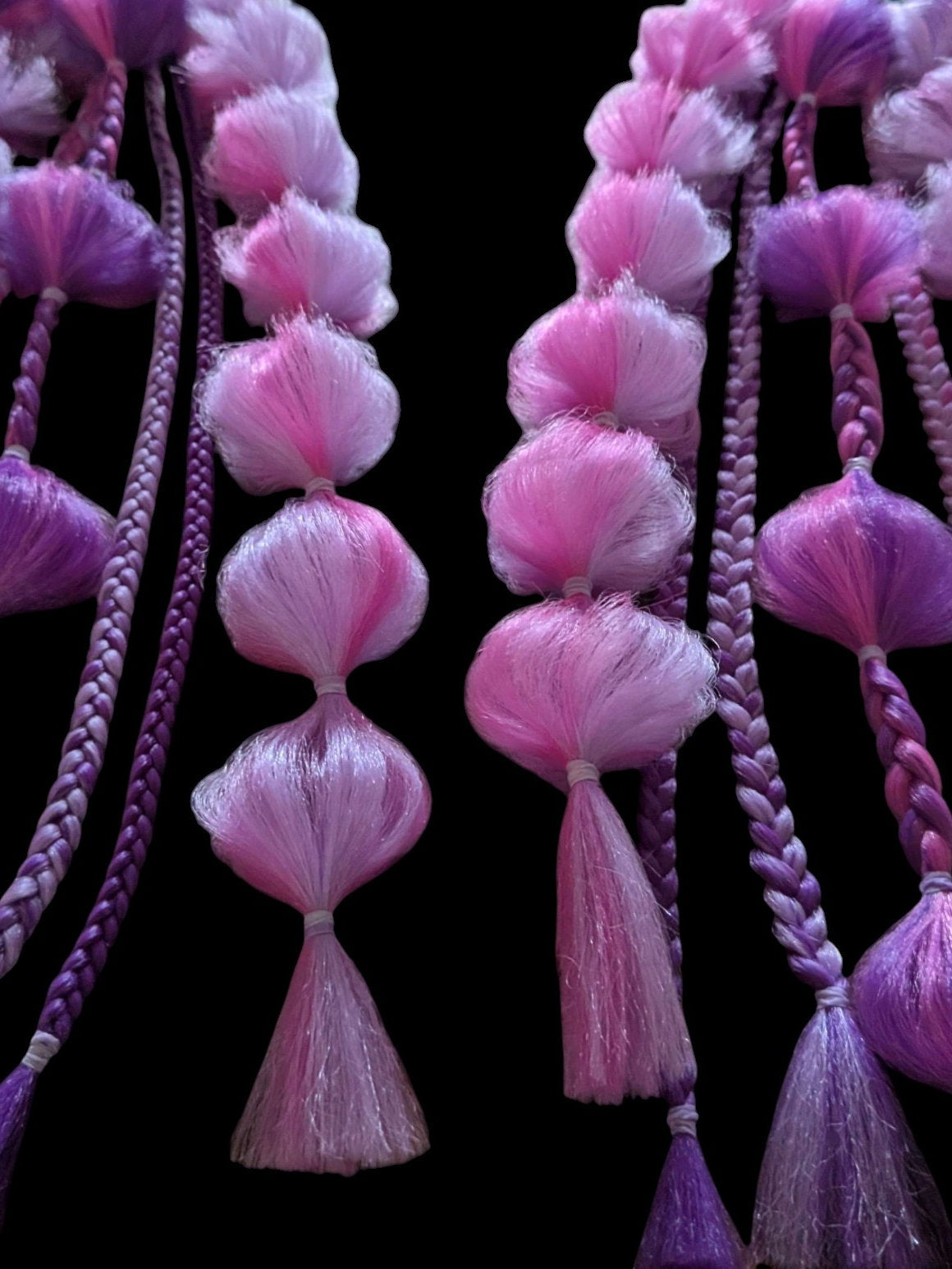 Twilight (GLOW) - Ponytail Festival Rave Braids