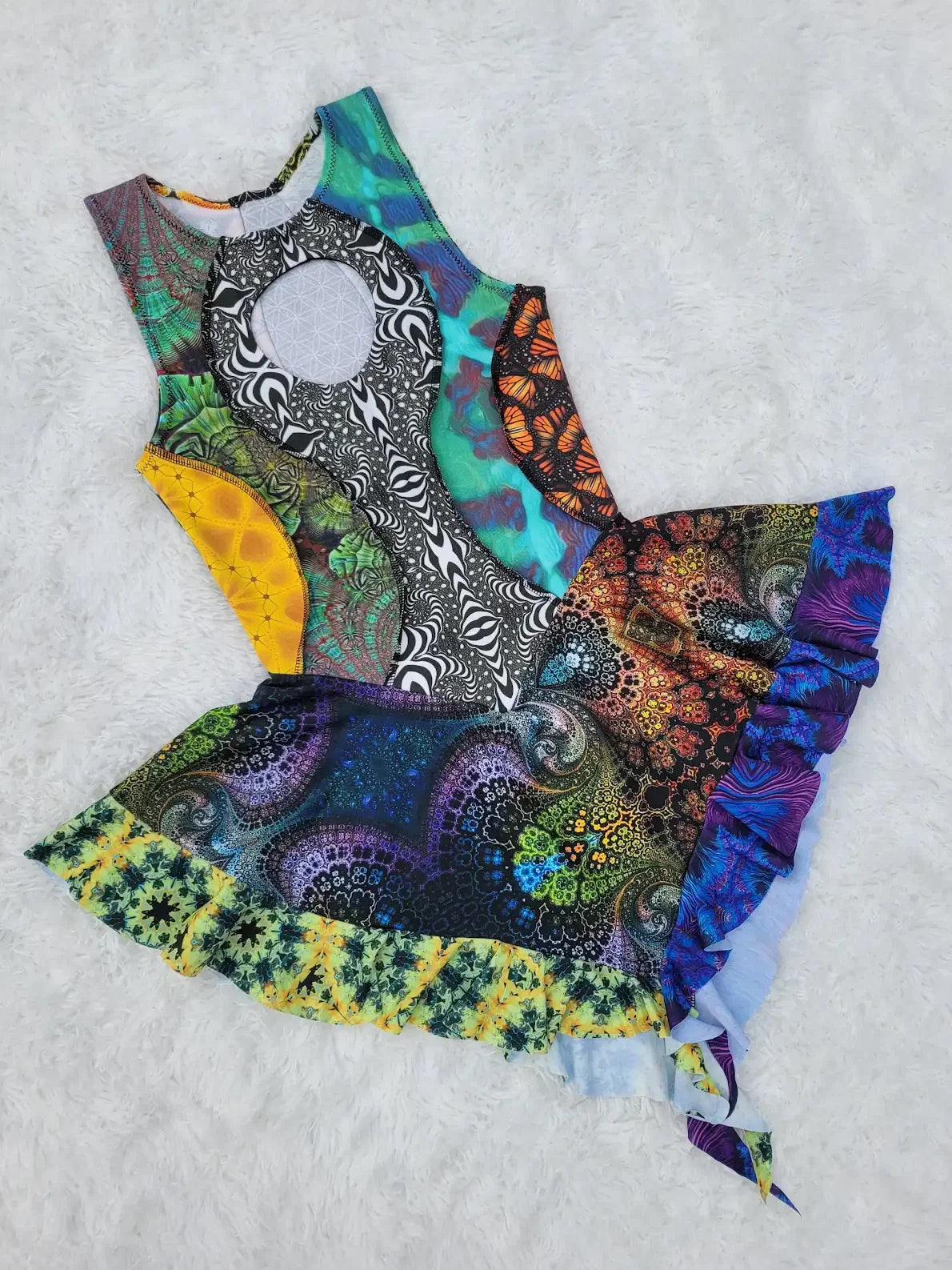 Keyhole pixie dress (M)