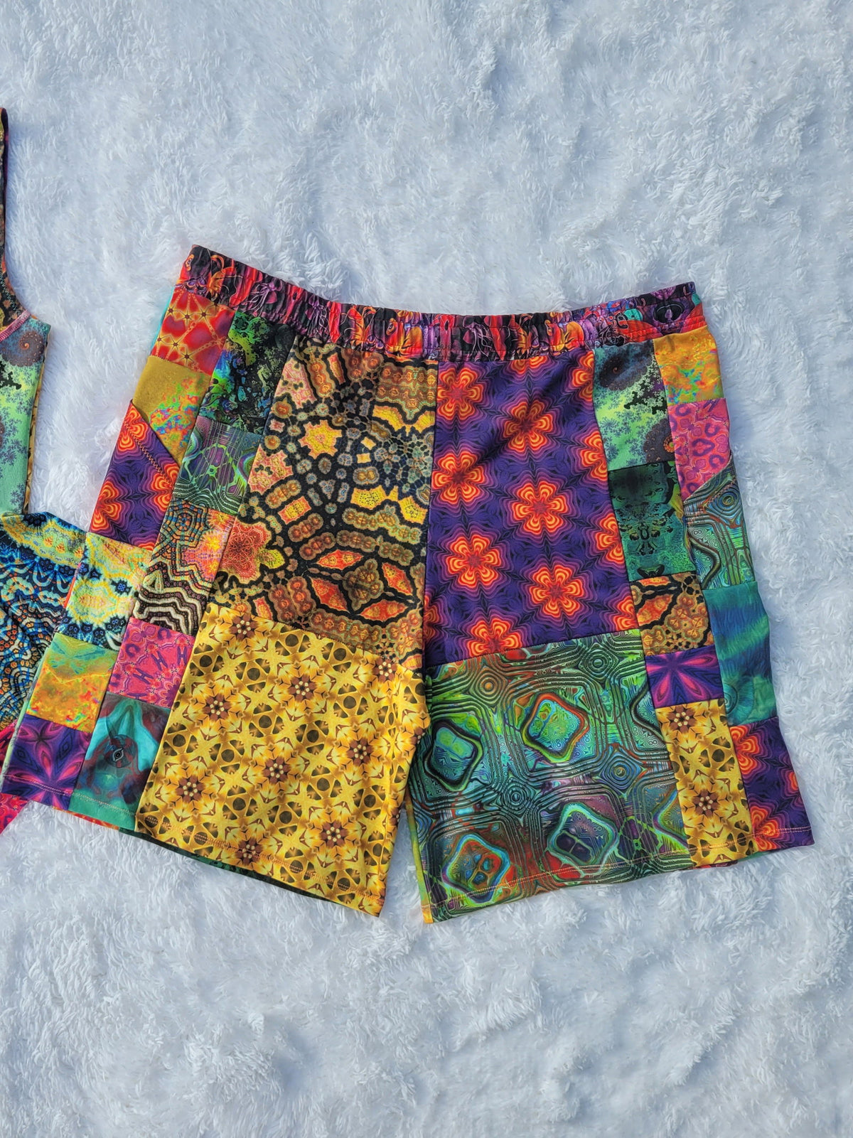 Men’s patchwork shorts