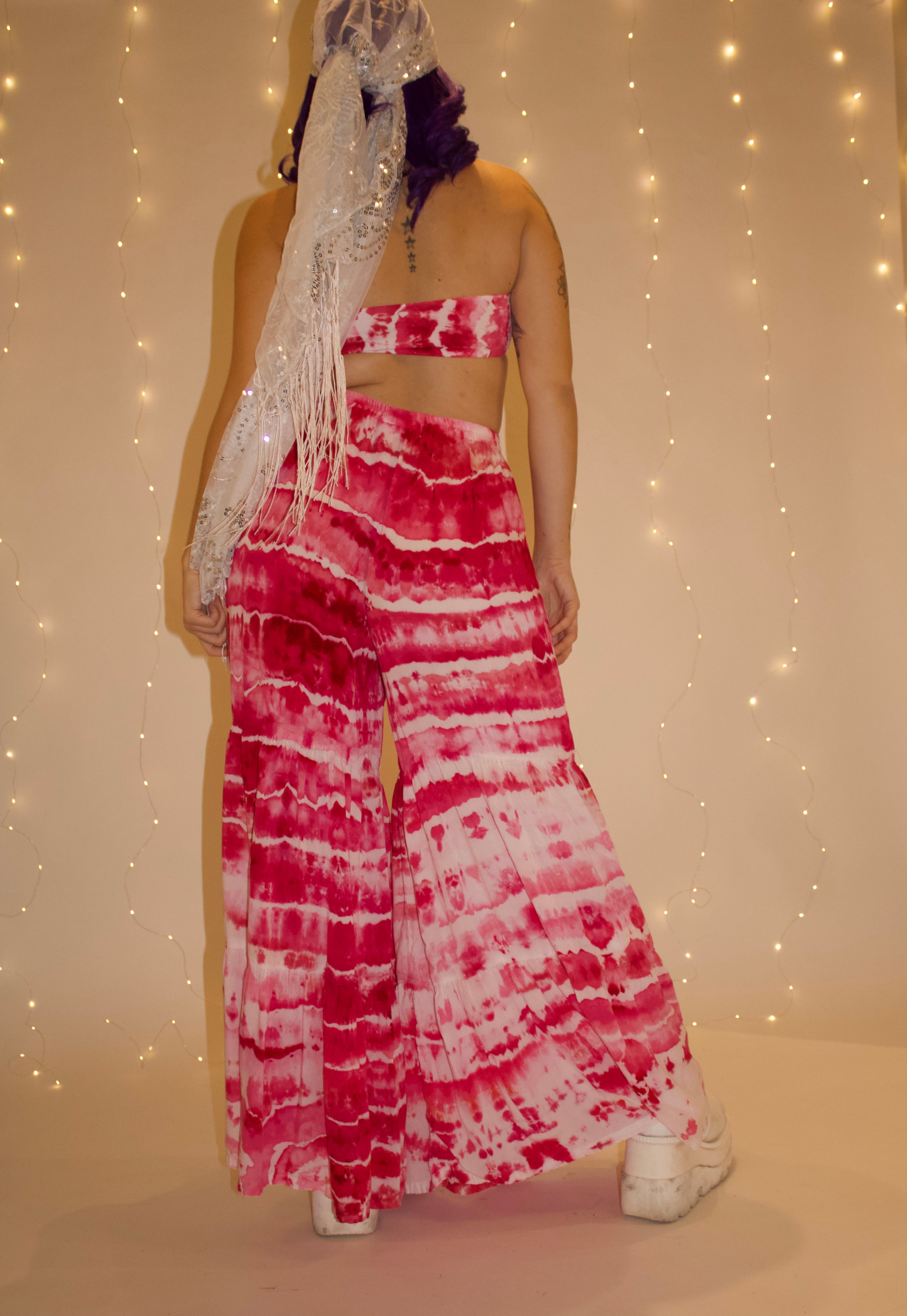 Coral Nymph Palazzo Pants (ᴍᴀᴅᴇ ᴛᴏ ᴏʀᴅᴇʀ)