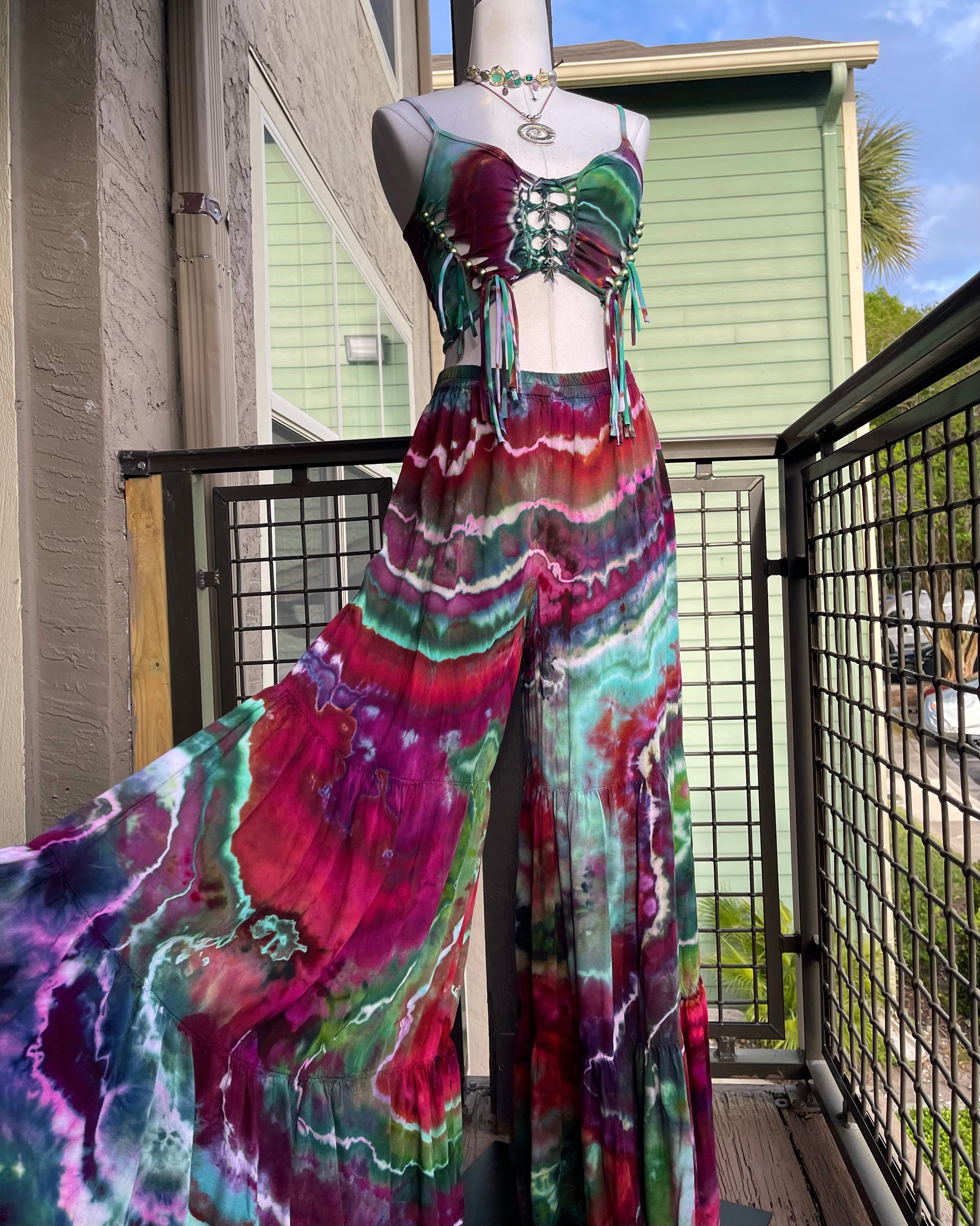 Ganja Palazzo Pants (ᴍᴀᴅᴇ ᴛᴏ ᴏʀᴅᴇʀ)
