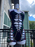 Kandi Mermaid Romper (ᴍᴀᴅᴇ ᴛᴏ ᴏʀᴅᴇʀ)