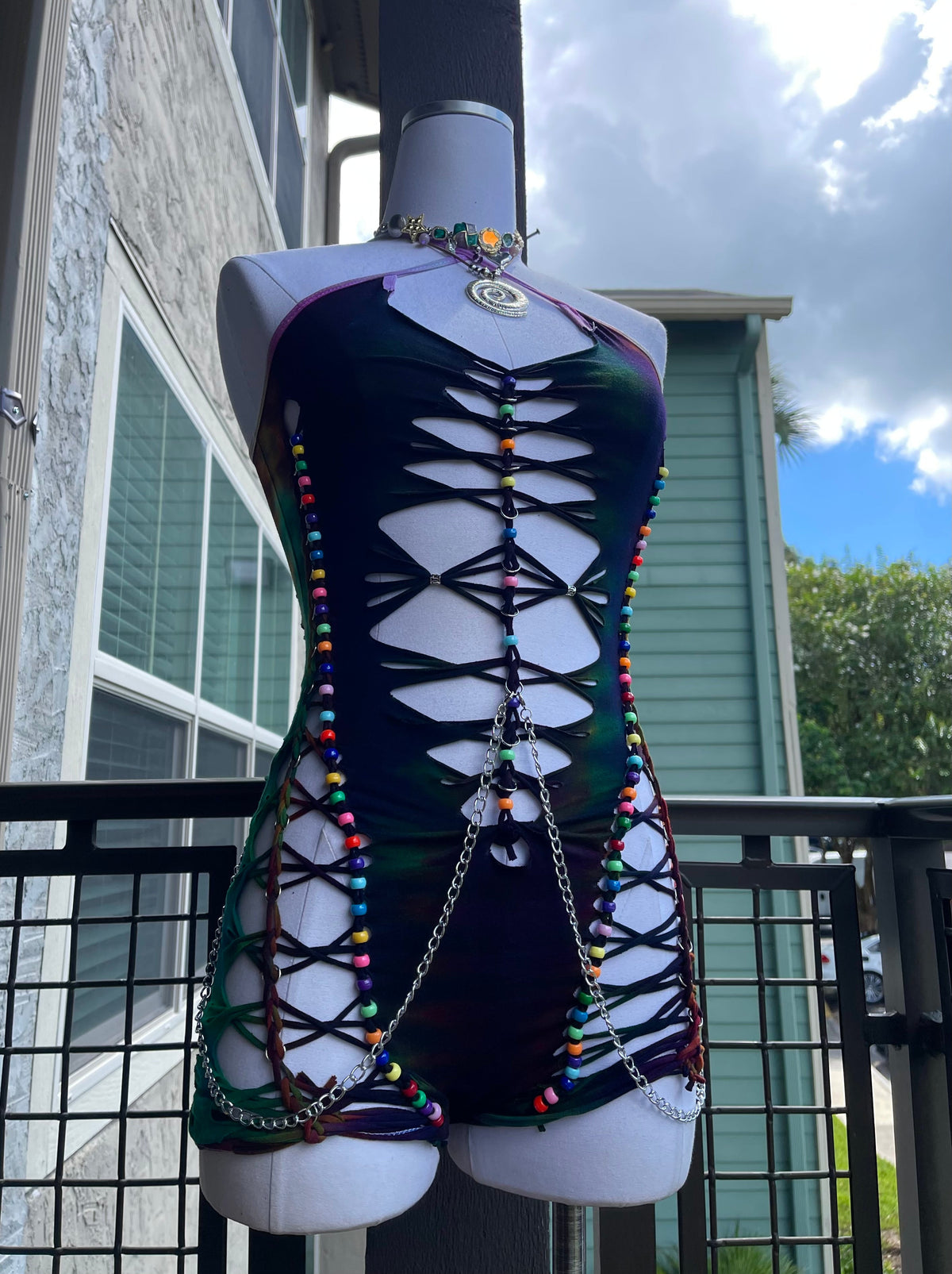 Kandi Mermaid Romper (ᴍᴀᴅᴇ ᴛᴏ ᴏʀᴅᴇʀ)