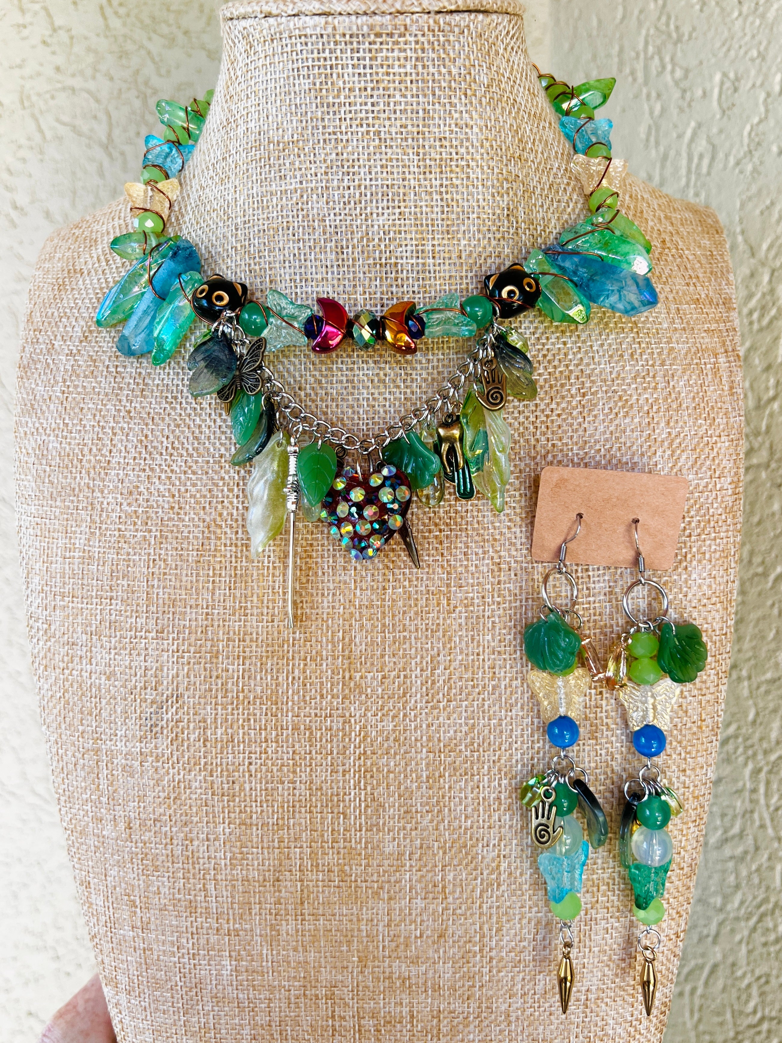 Custom Paulina Set - Crystal Spirit Armor + Earrings