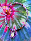Mystic Vision - Moon Heart Stretch Necklace
