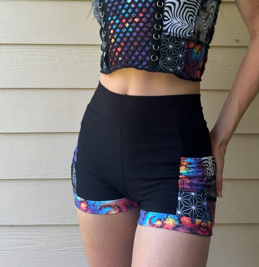 MTO Patchwork Pocket Shorts