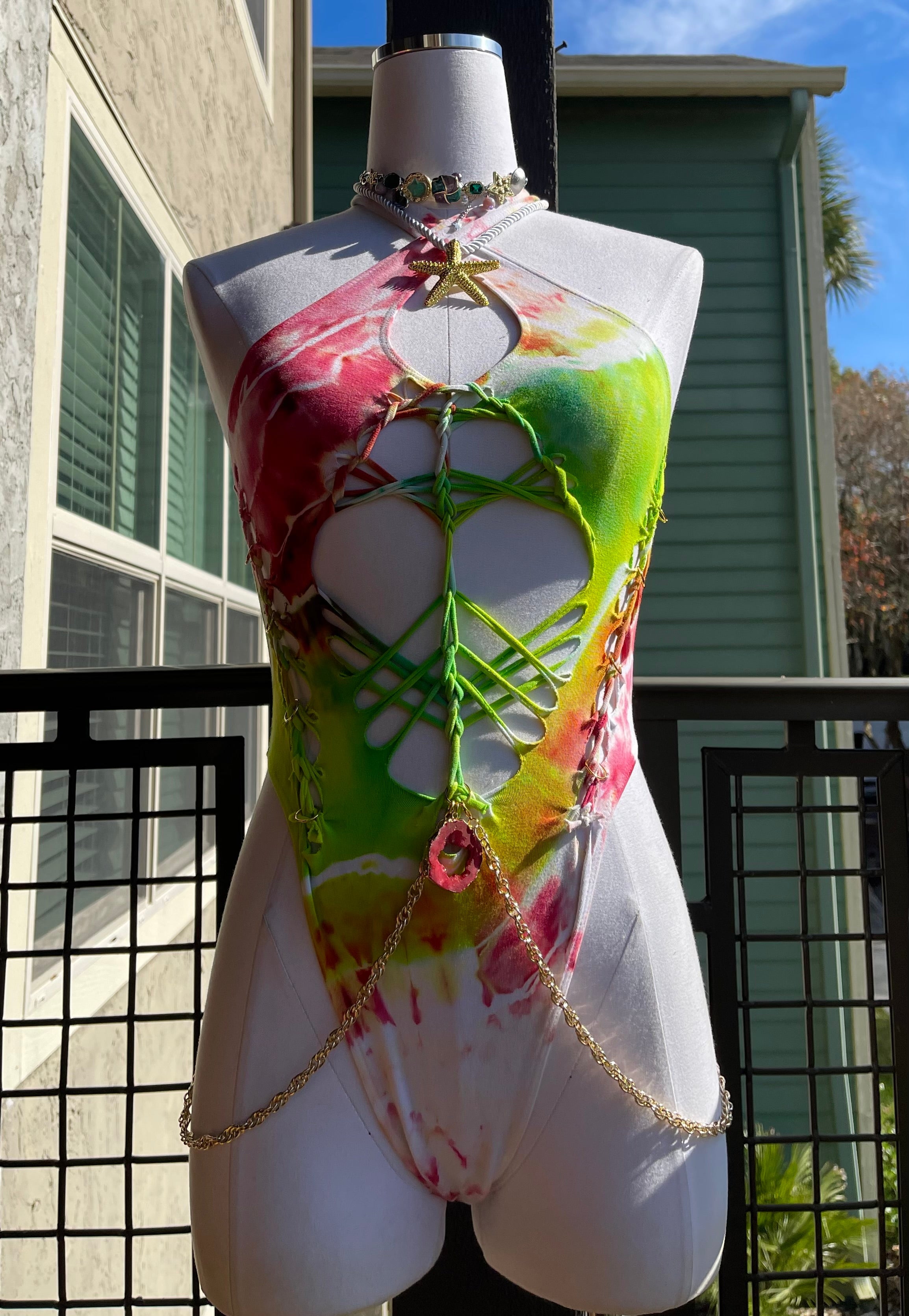 Poison Petal Bodysuit (ᴍᴀᴅᴇ ᴛᴏ ᴏʀᴅᴇʀ)