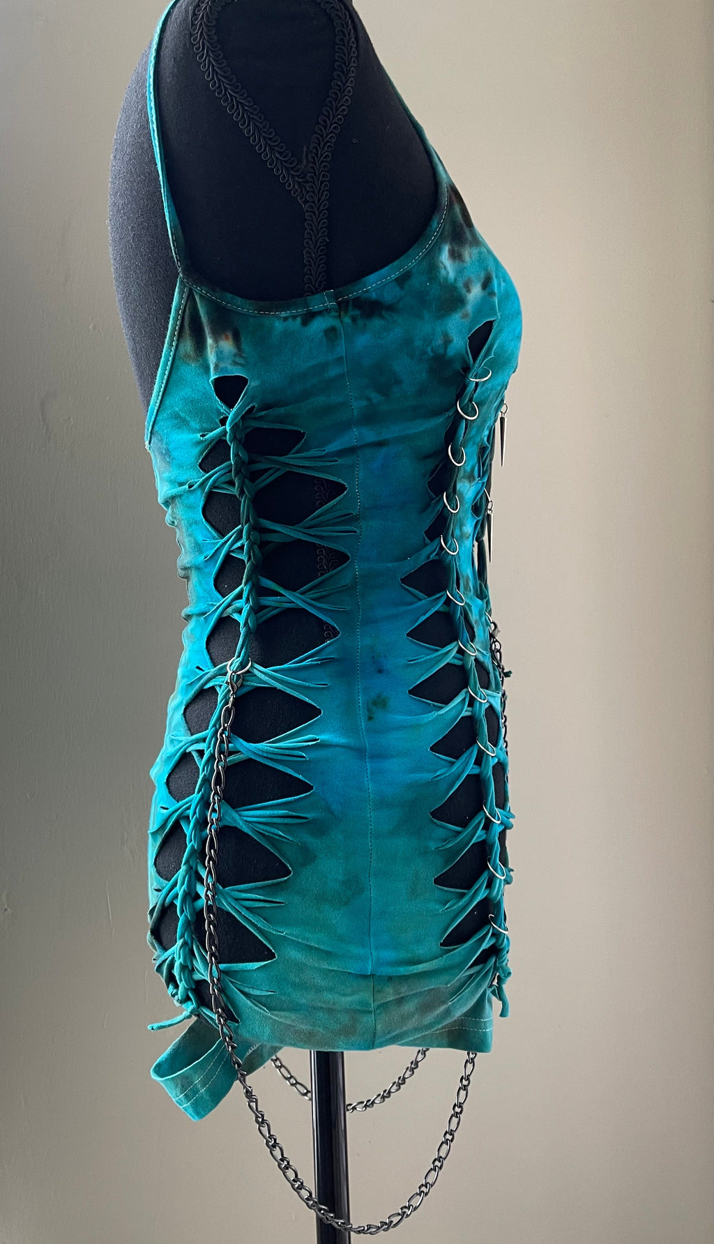Sea Glass Tie Dye Romper (ᴍᴀᴅᴇ ᴛᴏ ᴏʀᴅᴇʀ)