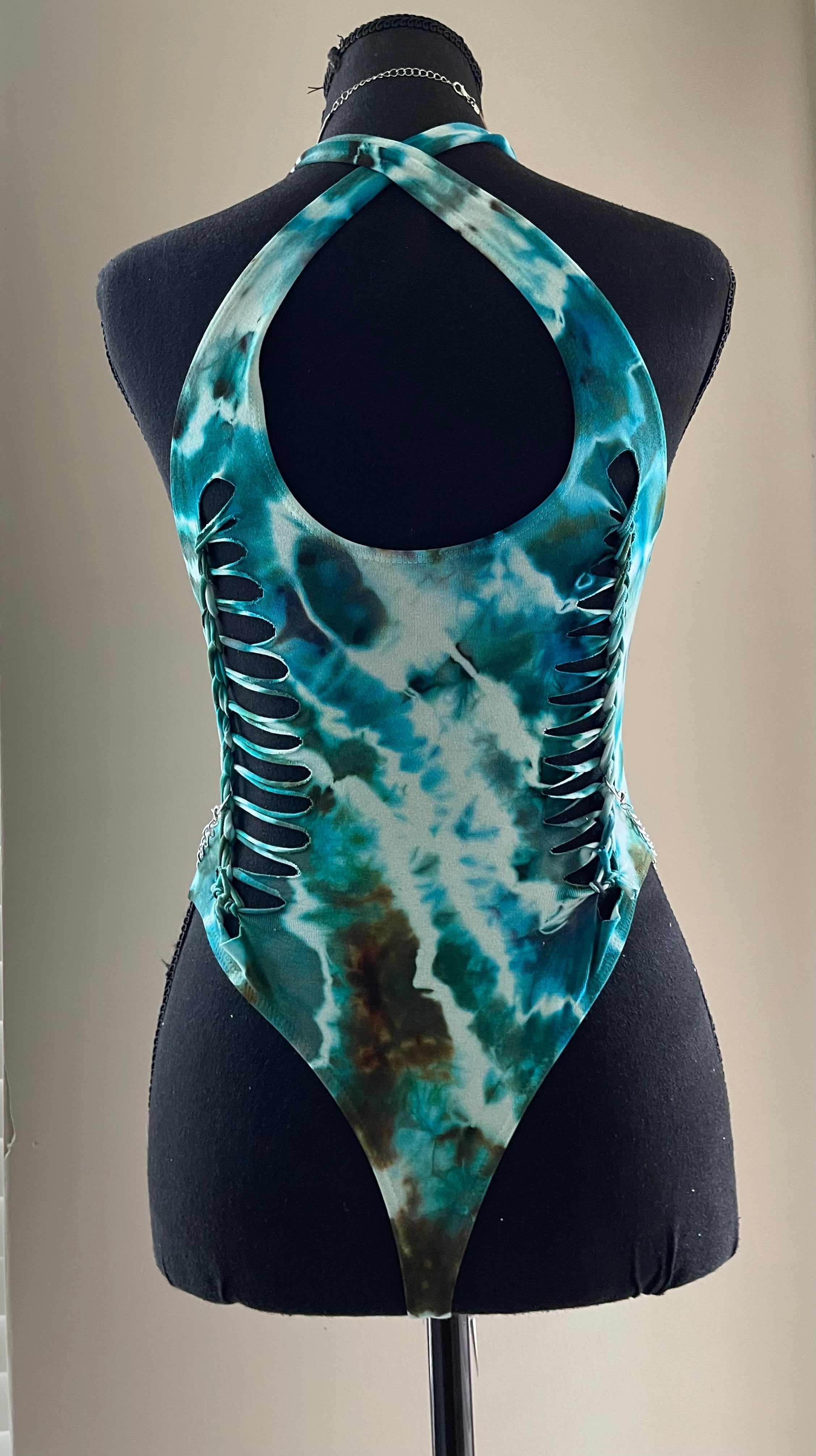 Oceana Tie Dye Bodysuit (ᴍᴀᴅᴇ ᴛᴏ ᴏʀᴅᴇʀ)