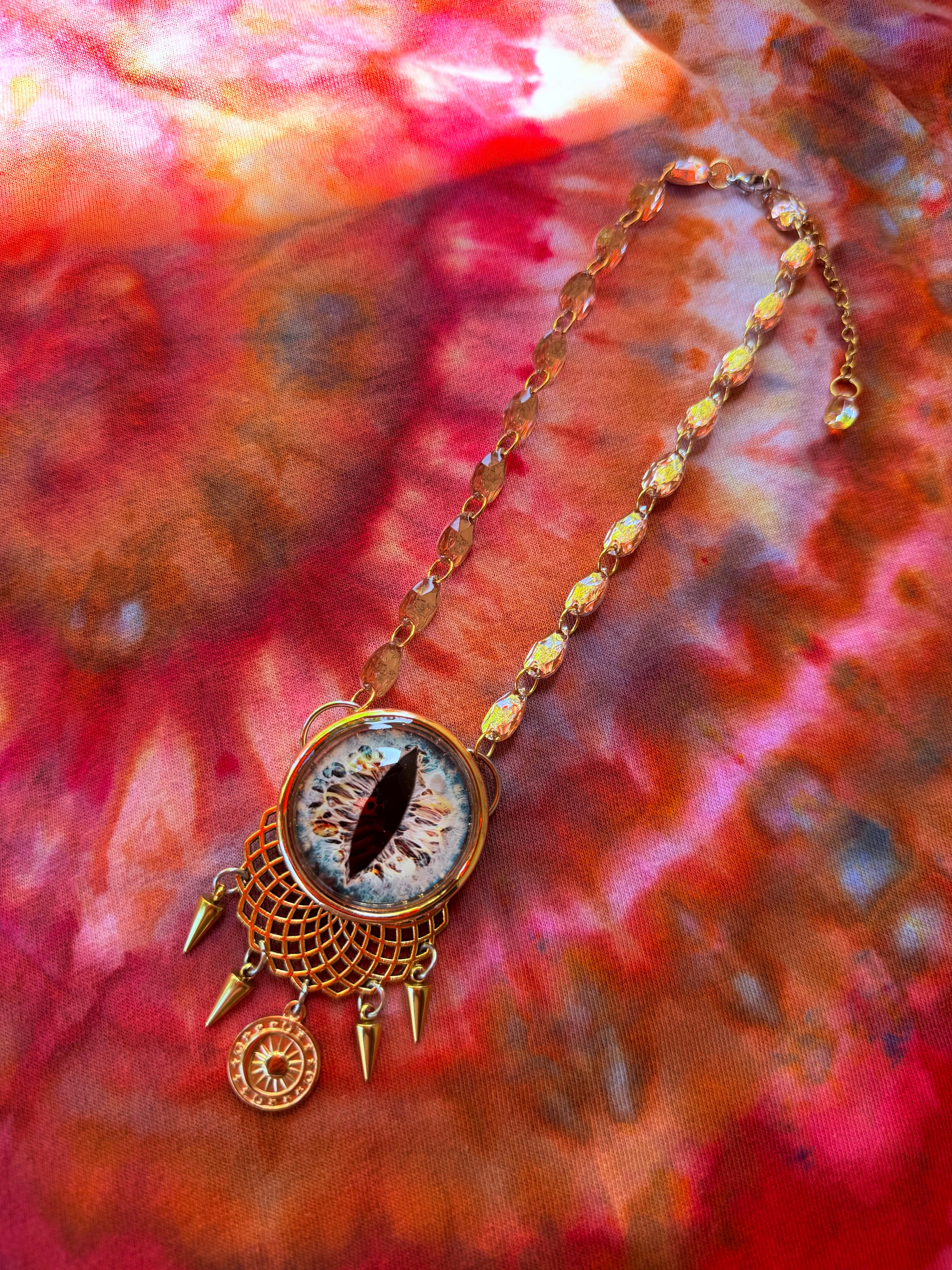 Solis - Dragon Eye Portal Necklace