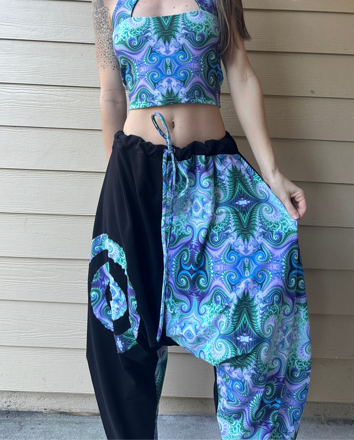 MTO Spiral Harem Pants