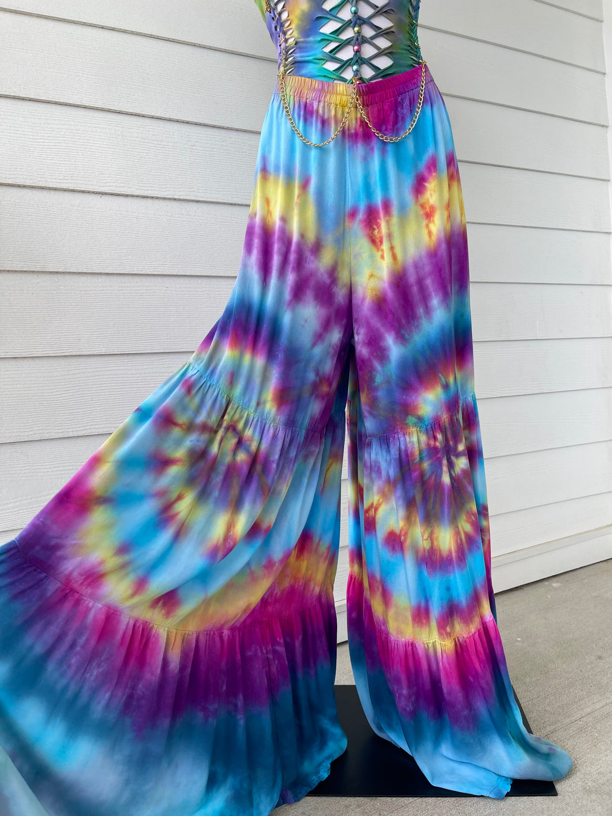 Prism Palazzo Pants (ᴍᴀᴅᴇ ᴛᴏ ᴏʀᴅᴇʀ)