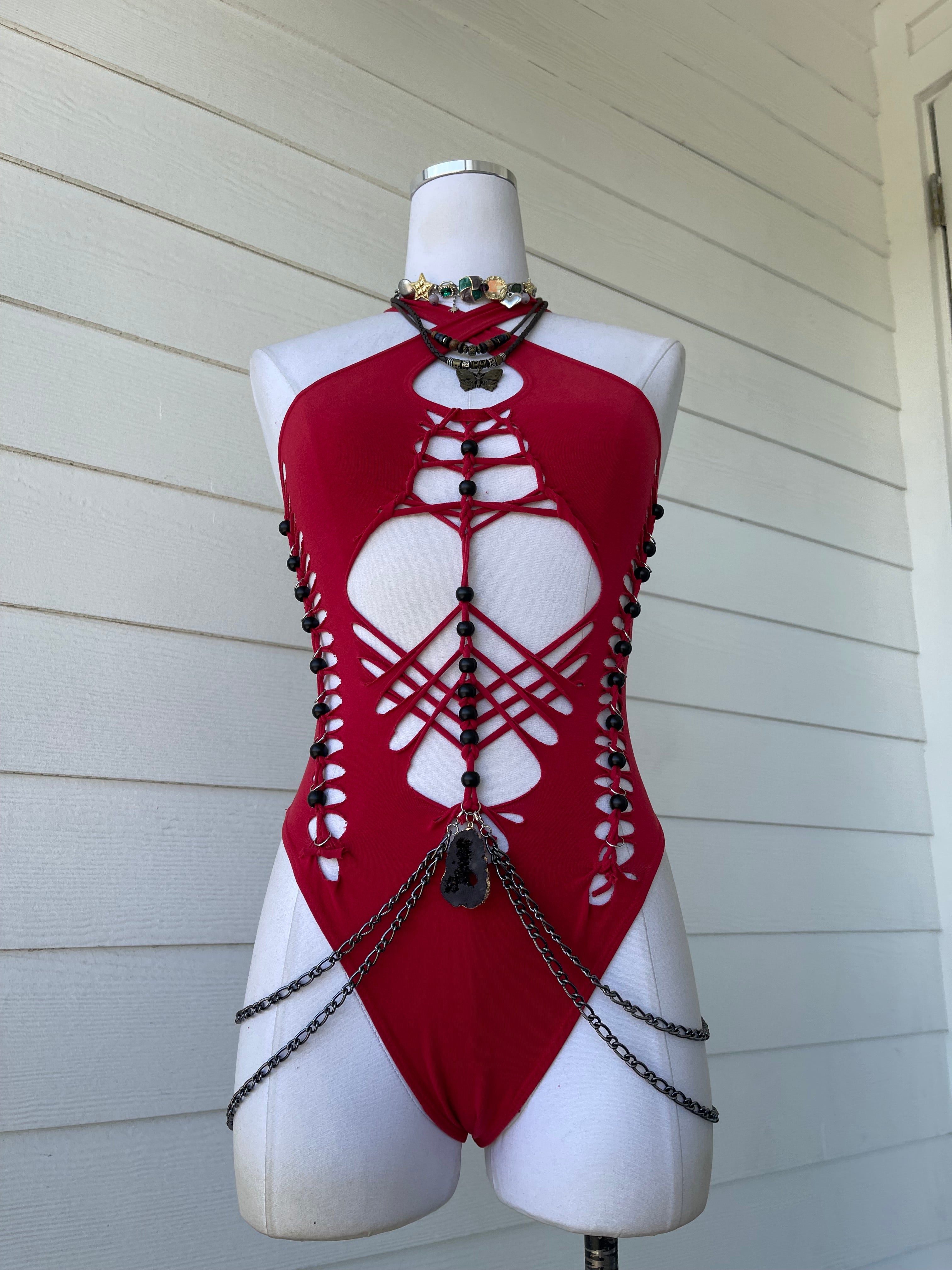 Inferno Bodysuit (ᴍᴀᴅᴇ ᴛᴏ ᴏʀᴅᴇʀ)