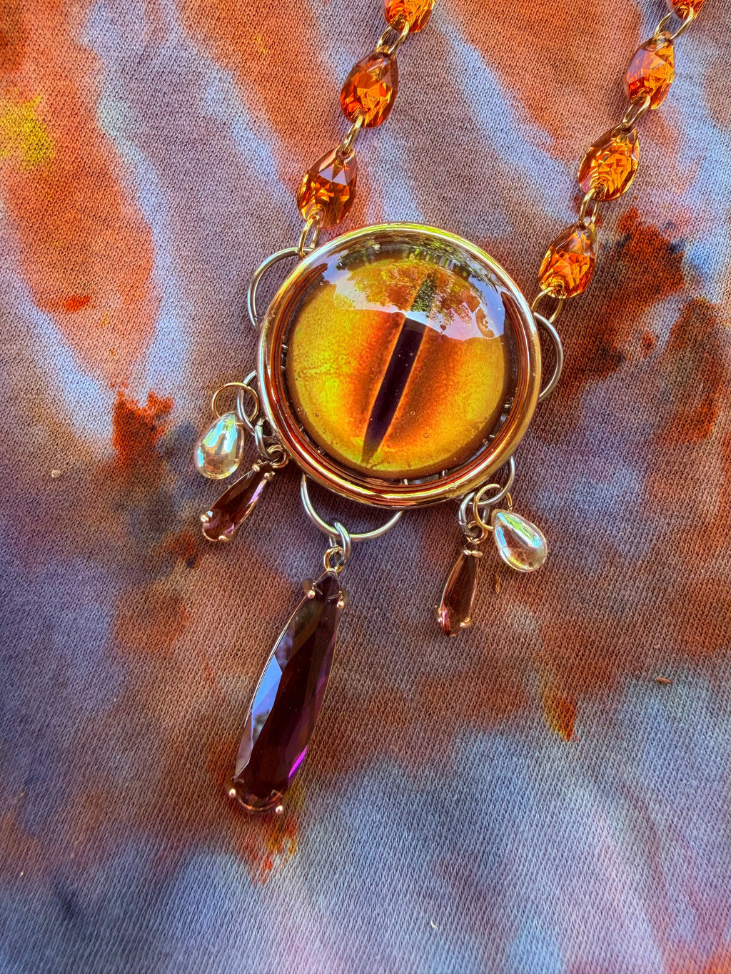 All Knowing - Dragon Eye Portal Necklace