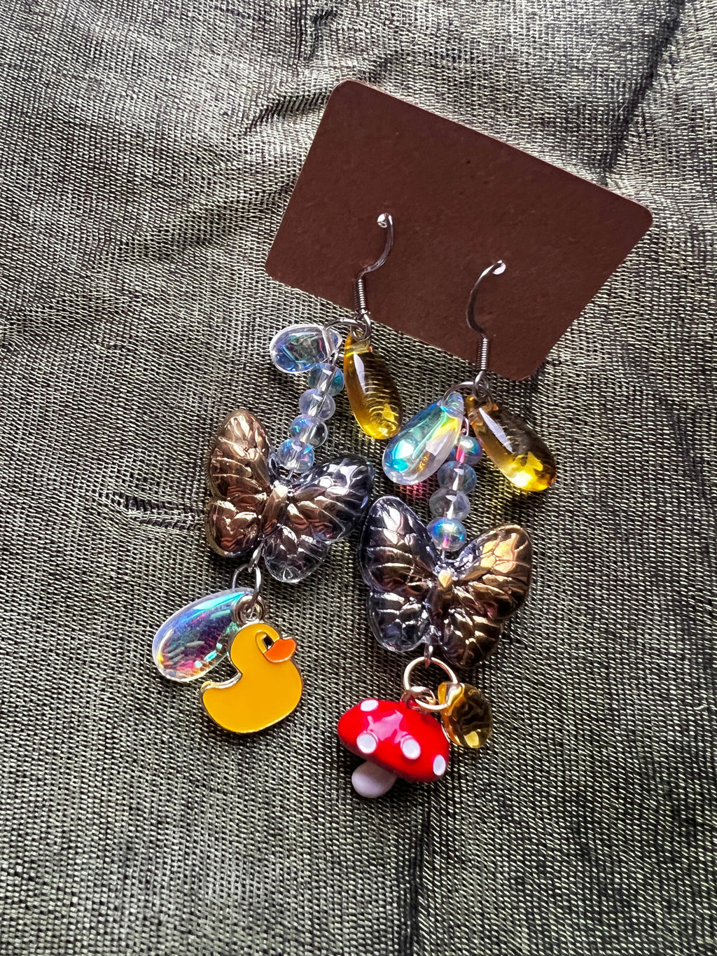 Happy Camper - Small Trinket Earrings