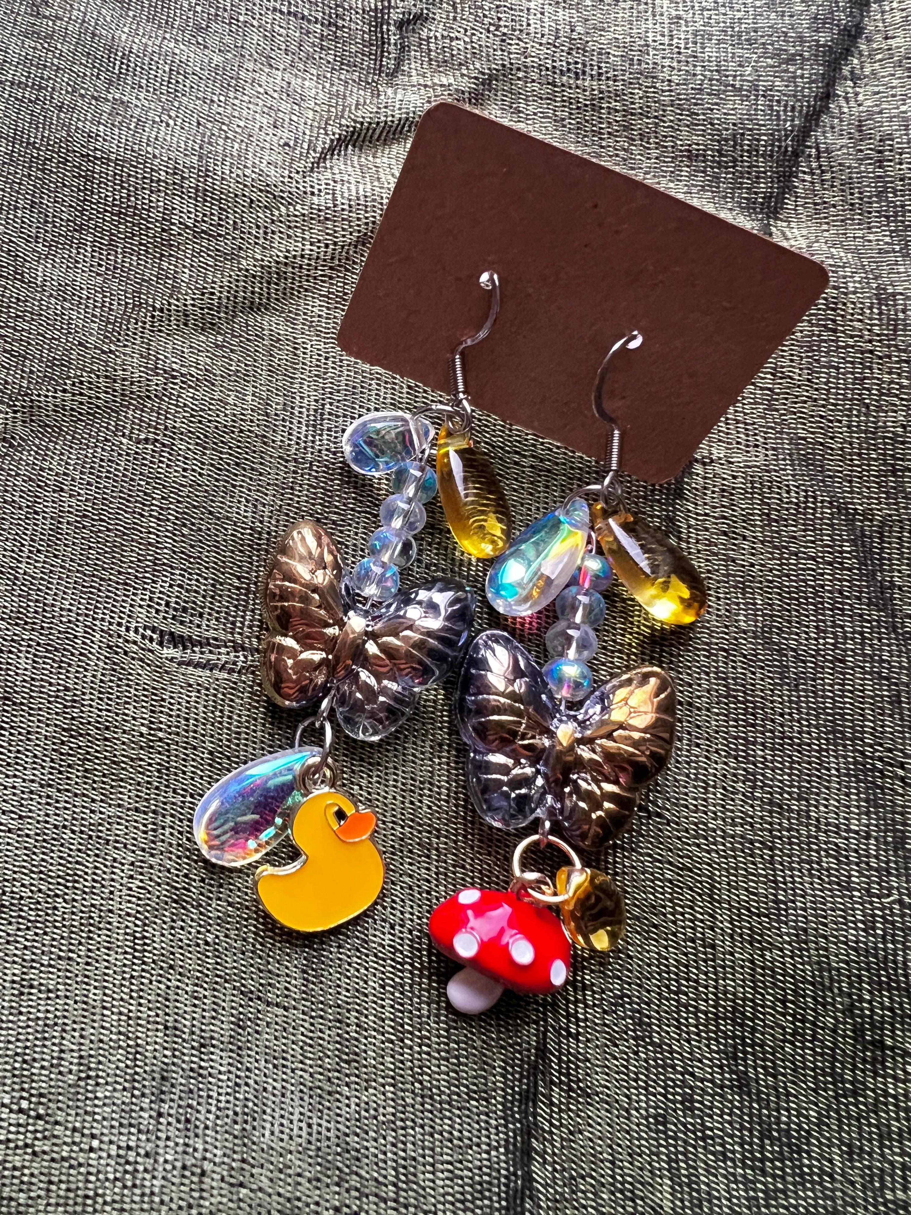Happy Camper - Small Trinket Earrings