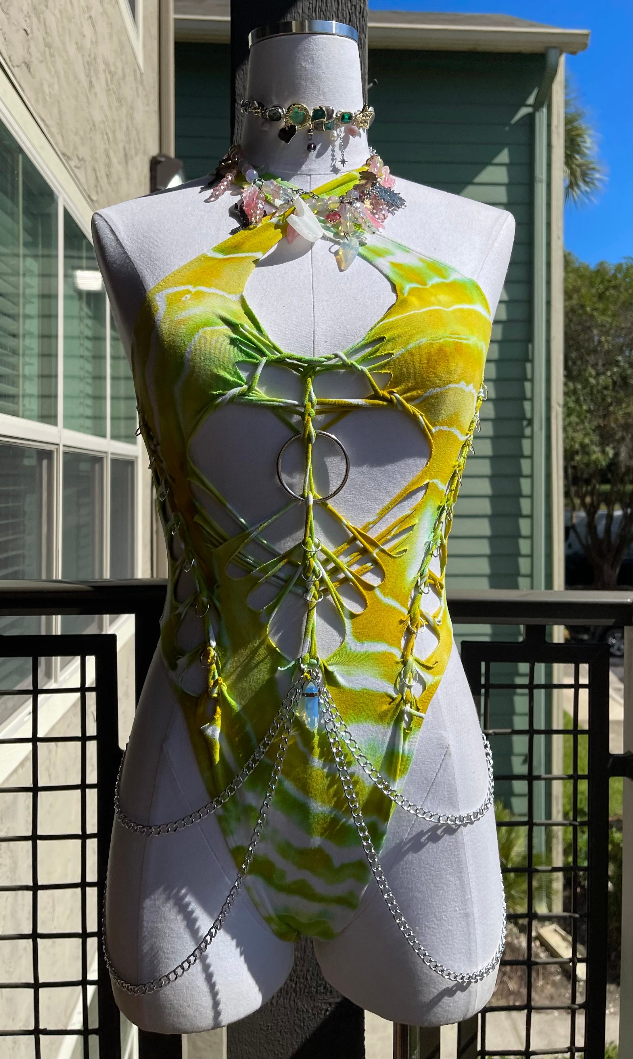 Neon Siren Bodysuit (ᴍᴀᴅᴇ ᴛᴏ ᴏʀᴅᴇʀ)