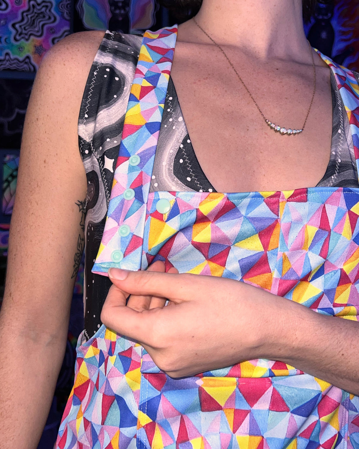 CUSTOMIZE: Zipper Pocket Overalls
