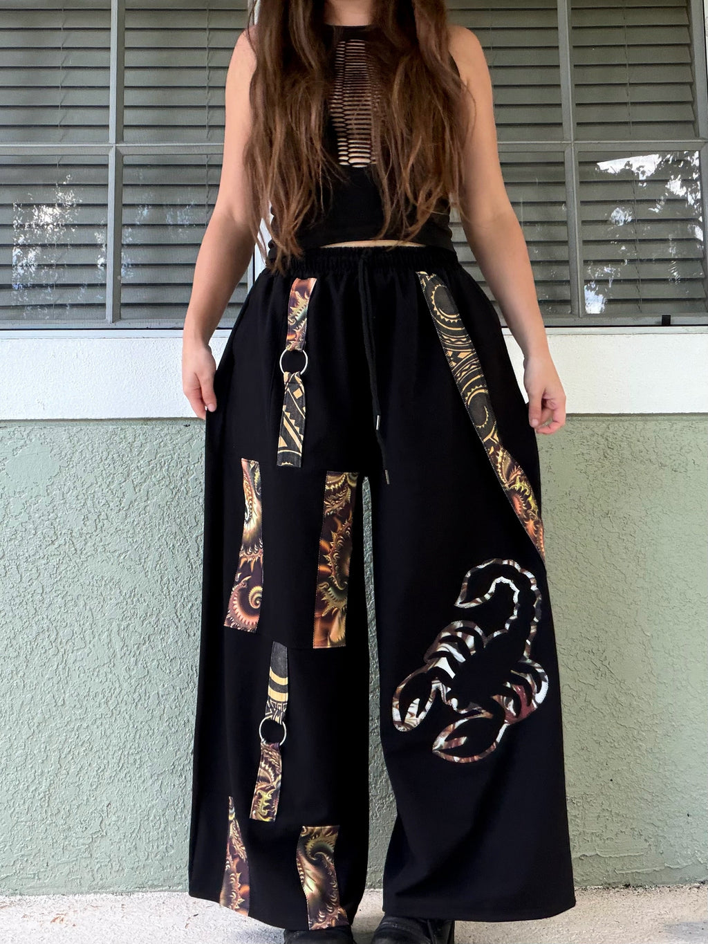 Patchwork Pants 🦂 XS-XL