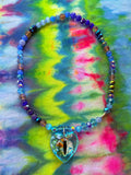 Sea Beast - Dragon Eye Heart Stretch Necklace