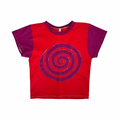 Into the Portal - Baby Tee (Red/Magenta - RTS)