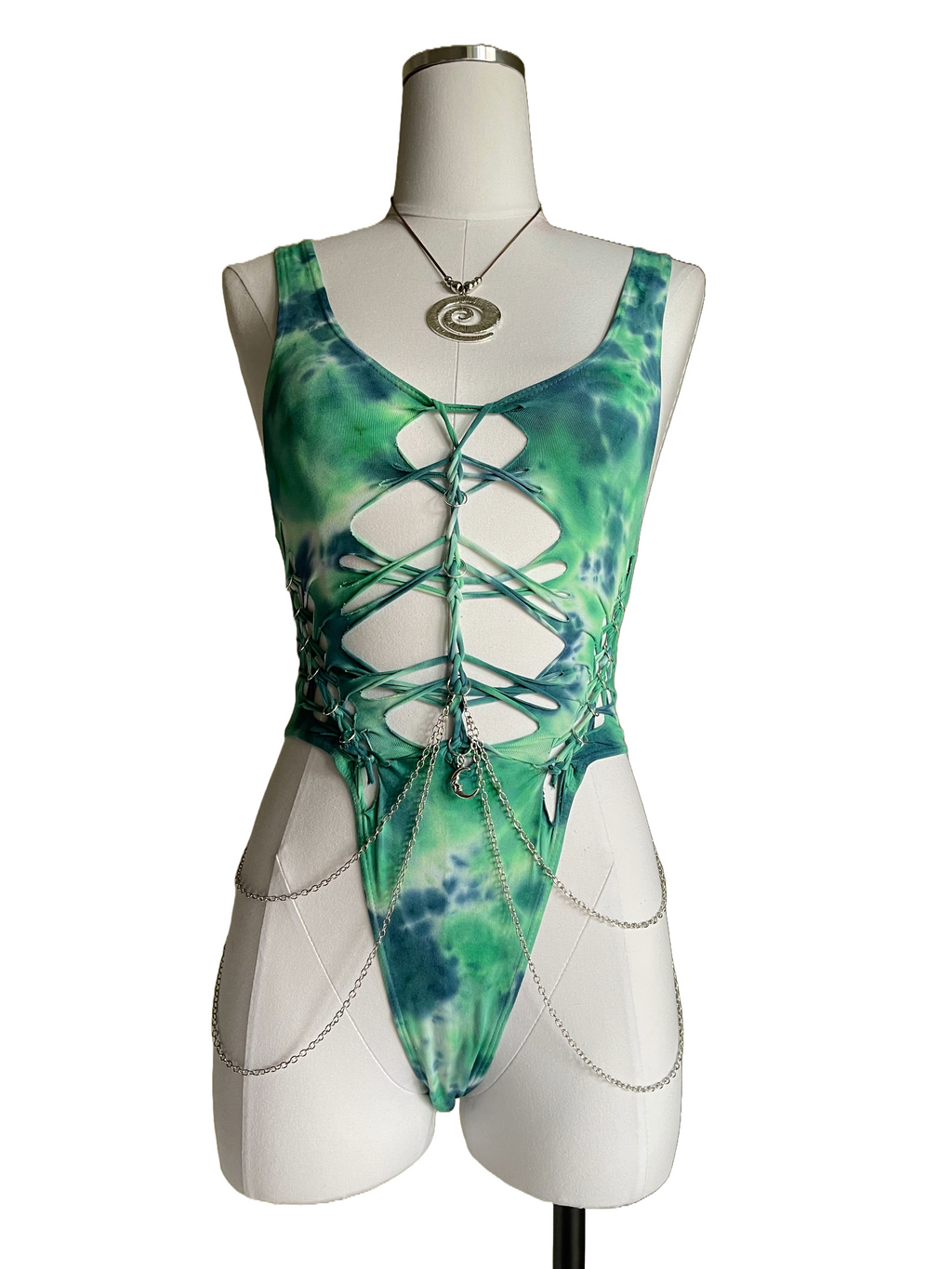 Neytiri Tie Dye Bodysuit (ᴍᴀᴅᴇ ᴛᴏ ᴏʀᴅᴇʀ)