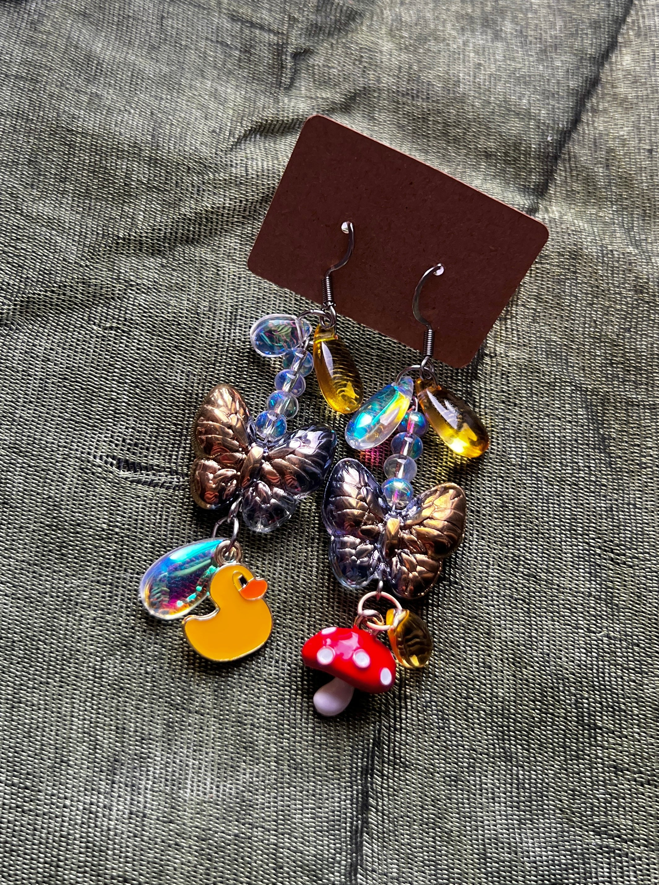 Happy Camper - Small Trinket Earrings