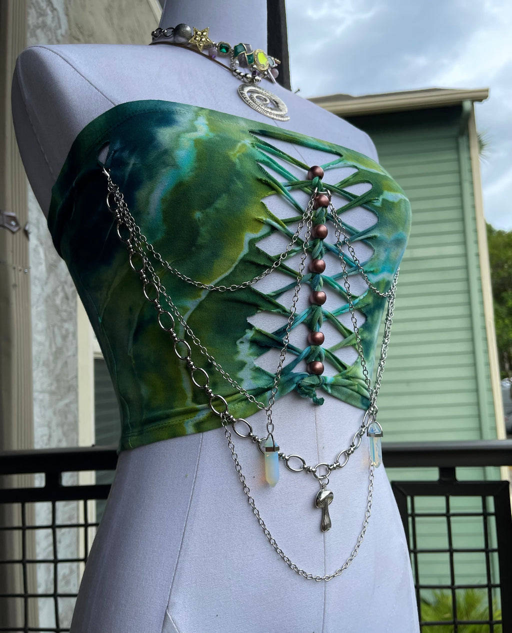 Luna Jewelry Tube Top (ᴍᴀᴅᴇ ᴛᴏ ᴏʀᴅᴇʀ)