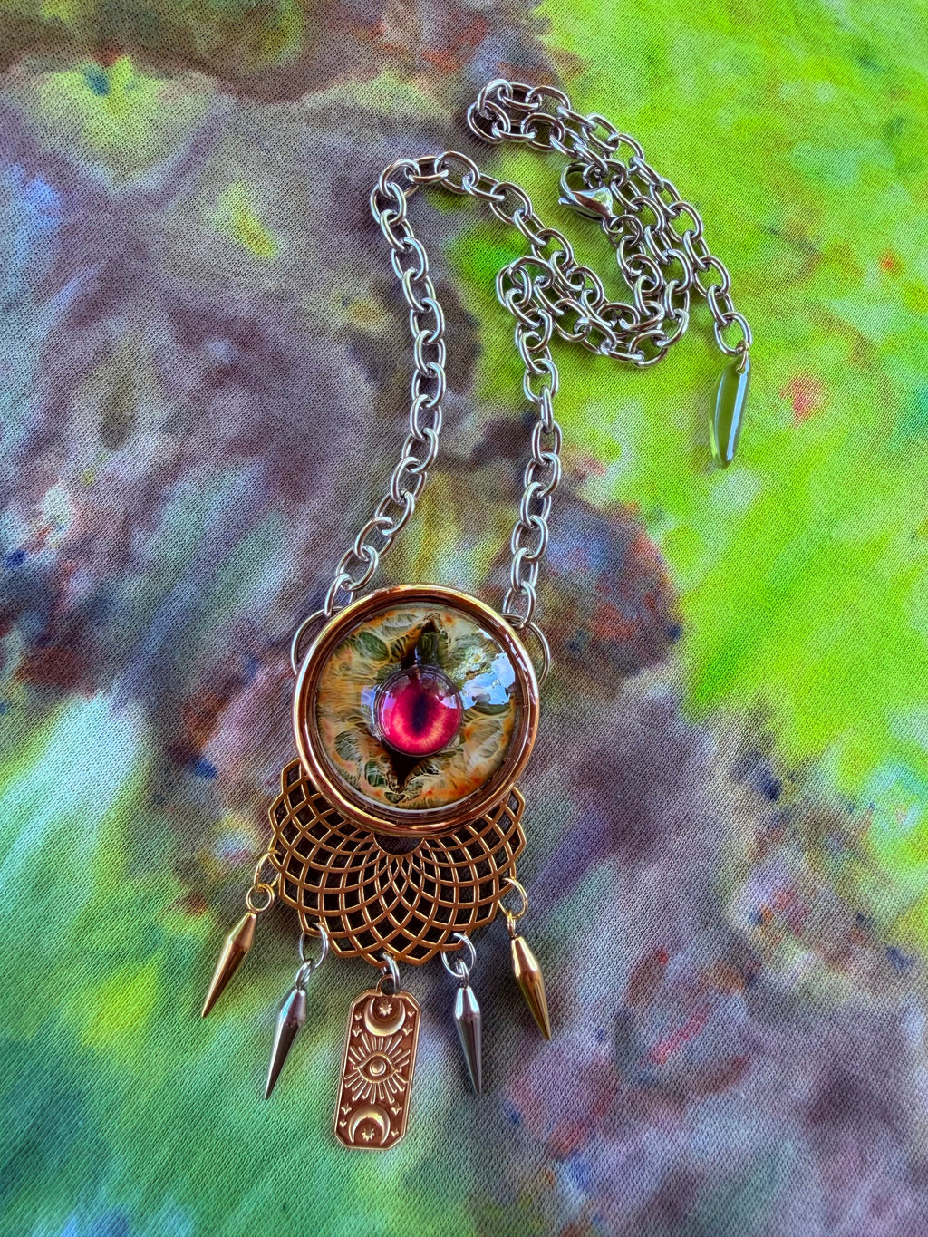 Ember - Dragon Eye Portal Necklace